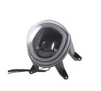 FTJKKVV Para Peugeot Para Django 125/150 2014 2015 2016 2017 2018 2019 2020 2021 Faro LED Con Halo Motocicleta Faros Delanteros