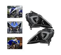 FTJKKVV Para Raptor 700R 250 350 Para Wolverine 350 450 Para YFZ450R 450X 450 2006-2023 Faro Delantero DRL Luz De Señal De Giro Para Faro LED H4 Motocicleta Faros Delanteros