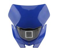 FTJKKVV Placa De Faro De Motocicleta LED Estilo Diseñador Para Para KLX 230 250 150 110R 230R Para CRF 450 Universal Para Enduro Motocross Motocicleta Faros Delanteros(Azul)
