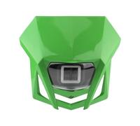 FTJKKVV Placa Faro Motocicleta LED 12V Para CRF 230 XR 150 125F 250 450 Dirt Bike Para Enduro Motocross Accesorios Carenado Faro Motocicleta Faros Delanteros(Green)