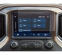 FTJKKVV Protector Pantalla Película Protectora Pantalla Vidrio Templado Para Chevy Para Silverado 1500 2021, Accesorios Interiores Para Navegación GPS Y Radio Coche Película Protectora