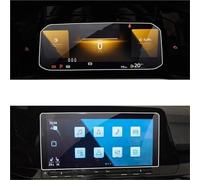 FTJKKVV Protector Pantalla Protector Pantalla Vidrio Templado Para Salpicadero Coche, Accesorios Para VW Para Golf 8 MK8 2020 2021 2022 Película Protectora(10 and Dashboard)