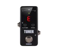 FTN2 MINI - Pedal sintonizador de guitarra cromática con pantalla LED, pedal de efectos de guitarra True Bypass para accesorios de instrumentos musicales