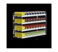 FTOMIKA Estante de exhibición de Venta minorista para Tienda, Soporte de acrílico Rectangular para Cigarrillos, Soporte para Cigarrillos automático, Soporte de exhibición para Cigarrillos para Tien