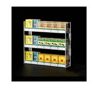 FTOMIKA Exhibidor de Venta minorista para Tienda, Expositor de acrílico Rectangular para Cigarrillos, Expositor de Pared para Cigarrillos, Expositor automático para Cigarrillos
