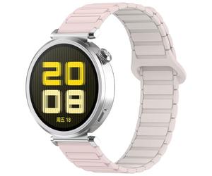 FTRONGRT 18mm Correa Compatible con Huawei Watch GT 6 41mm / GT 5 Pro 42mm / GT 5 41mm, Suave Correa de Reloj Magnética. Luz de Estrellas Rosa Oxford