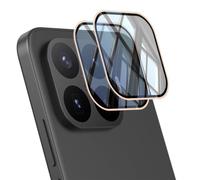FTRONGRT 2 Piezas Protector de Lente de Cámara Compatible con Xiaomi 17T Pro/Xiaomi 17T, Dureza 9H, Sin burbujas, Membrana de Vidrio Templado Resistente a Los Arañazos.