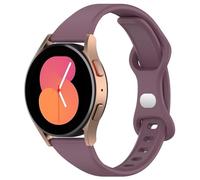 FTRONGRT 20mm Cómodo Correa para Amazfit GTS, Flexible Silicona Reloj de Recambio Ajustable Brazalete Smart Watch Correa. Violeta