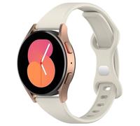 FTRONGRT 20mm Cómodo Correa para Garmin Vivomove Trend, Flexible Silicona Reloj de Recambio Ajustable Brazalete Smart Watch Correa. Albaricoque