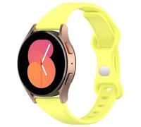 FTRONGRT 22mm Cómodo Correa para Mibro Watch Lite 2, Flexible Silicona Reloj de Recambio Ajustable Brazalete Smart Watch Correa. Amarillo
