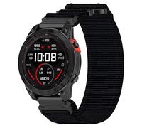 FTRONGRT 22mm Correa Compatible con Garmin Quatix 7 Pro, Fácil de Instalar y Desmontar, Pasta Trenzada Reemplace la Correa Compatible con Garmin Quatix 7 Pro. Negro