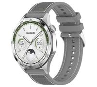 FTRONGRT 22mm Correa para Amazfit Bip 5, Silicona Reloj de Recambio Ajustable Brazalete Smart Watch Correa. Gris