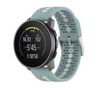 FTRONGRT Correa Compatible con Fossil Hybrid Smartwatch HR, TPU Silicona, Suave Cómodo Correa de Repuesto Compatible con Fossil Hybrid Smartwatch HR. Roca Azul Blanco
