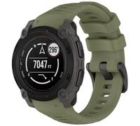 FTRONGRT Correa Compatible con Garmin Instinct E 40mm, Suave TPU Silicona, Cómodo Correa de Repuesto Compatible con Garmin Instinct E 40mm.Verde Jungla