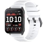 FTRONGRT Correa Compatible con Garmin Venu X1, Suave Silicona, Cómodo Correa de Repuesto.Blanco