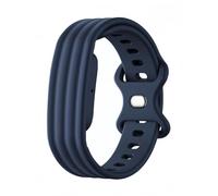 FTRONGRT Correa Compatible con Google Fitbit Air, Suave Silicona, Cómodo Correa de Repuesto.(Azul Medianoche)