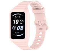 FTRONGRT Correa Compatible con Honor Band 9 / Honor Band 10, Silicona Suave, Todo en Uno Pulsera de Repuesto Comfort - Rosa Claro