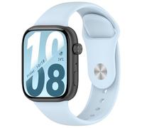 FTRONGRT Correa Compatible con Honor Watch X5i, Suave Silicona, Cómodo Correa de Repuesto.Azul Claro