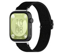 FTRONGRT Correa Compatible con Huawei Watch Fit 3, Patrón de Tela Tejida, Adhiera la Correa, Reemplace la Correa Compatible con Huawei Watch Fit 3 Mirar. Negro