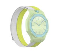 FTRONGRT Correa Compatible con Swatch Royal Pop, Fácil de Instalar y Desmontar, Pasta Trenzada Reemplace la Correa.Amarillo