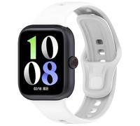 FTRONGRT Correa Compatible con vivo iQOO Watch GT/vivo Watch GT, TPU Silicona, Suave y Cómodo, Correa de Repuesto Compatible con vivo iQOO Watch GT/vivo Watch GT. Blanco