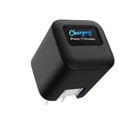 FTRONGRT Funda Compatible con Anker Nano Smart 45W MAX Charger, a Prova di Polvere, Anti-Caída, Cargador Silicone Custodia Protettiva. Negro