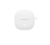 FTRONGRT Funda Compatible con Anker Soundcore AeroFit 2 Pro, Silicona Suave, Durable, Anti-Rasguños Estuche Protector.Blanco