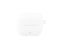 FTRONGRT Funda Compatible con Baseus Bass BP1 NC, Silicona Suave, Durable, Anti-Rasguños Estuche Protector.Blanco