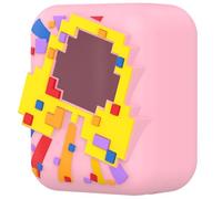 FTRONGRT Funda Compatible con Bitzee Disney Maquina para Mascotas Juguete, Silicona Suave, con Cordón, Fácil de Transportar, Juguetes Interactivos Estuche Protector. Rosa