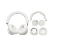 FTRONGRT Funda Compatible con CMF by Nothing Headphone Pro, Anti-Rasguños, Silicona Carcasa, Tapones para Los Oídos y la Cabeza Estuche Protector. Blanco