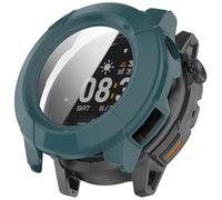 FTRONGRT Funda Compatible con COROS Nomad, PC + Película Templada, Protección Todo Incluido Anti-Rasguños Estuche Protector. Pino Aguja Verde