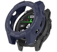 FTRONGRT Funda Compatible con Garmin Descent G2 / Garmin Descent G1 / G1 Solar letel / G1 Solar, TPU Suave, Anti-Rasguños, Mirar Estuche Protector. Azul Medianoche