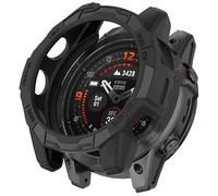 FTRONGRT Funda Compatible con Garmin Fenix E 47mm, TPU Suave, Anti-Rasguños, Mirar Estuche Protector Compatible con Garmin Fenix E 47mm. Negro