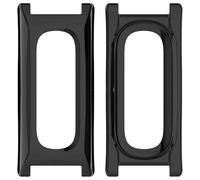 FTRONGRT Funda Compatible con Google Fitbit Air, Anti-Rasguños, PC Esfera del Reloj Estuche Protector.Negro