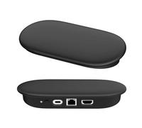 FTRONGRT Funda Compatible con Google TV Streamer 4K 2024 Host, Impermeable.Negro