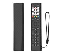 FTRONGRT Funda Compatible con HISENSE ERF2K38H, Anti-Caída, Anti Choques, Ultrafino y Ligero Silicona Suave Mando a Distancia Funda Protectora. Negro