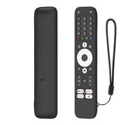 FTRONGRT Funda Compatible con Homatics Box R 4K, Ultrafino y Ligero, Anti-Caída, Anti Choques, Funda Protectora de Silicona Suave para Mando a Distancia.Negro