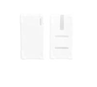 FTRONGRT Funda Compatible con Huawei 12000mAh 100W P0020 Power Bank, a Prova di Polvere, Anti-Caída, Banco de Energía Silicone Custodia Protettiva. Blanco