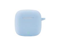 FTRONGRT Funda Compatible con Huawei FreeBuds SE 2 / Huawei FreeBuds SE 3, Silicona Suave, Resistente a Golpes,Funda para Auriculares Bluetooth,Azul Claro