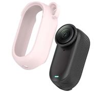 FTRONGRT Funda Compatible con Insta360 GO 3S / Insta360 GO 3, Anti-Rasguños, Silicona Suave Funda Protectora Compatible con Insta360 GO 3S / Insta360 GO 3 Cámara.Rosa