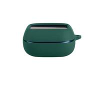 FTRONGRT Funda Compatible con JBL Live Buds 4, Silicona Suave, Durable, Anti-Rasguños Estuche Protector.Verde Oscuro