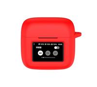 FTRONGRT Funda Compatible con JBL Tour Pro 3, Suave Durable, Anti-Rasguños, Bluetooth Caja de Auriculares Estuche Protector Compatible con JBL Tour Pro 3.Rojo