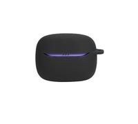 FTRONGRT Funda Compatible con JBL Tune Beam 2, Suave Durable, Anti-Rasguños, Bluetooth Caja de Auriculares Estuche Protector Compatible con JBL Tune Beam 2.Negro
