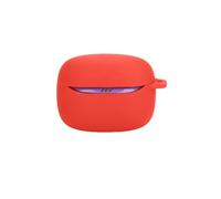 FTRONGRT Funda Compatible con JBL Tune Beam 2, Suave Durable, Anti-Rasguños, Bluetooth Caja de Auriculares Estuche Protector Compatible con JBL Tune Beam 2.Rojo