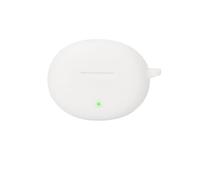 FTRONGRT Funda Compatible con JBL Tune Beam 2, Suave Durable, Anti-Rasguños, Bluetooth Caja de Auriculares Estuche Protector Compatible con JBL Tune Beam 2.Blanco