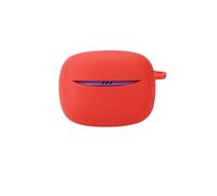 FTRONGRT Funda Compatible con JBL Tune Buds 2, Suave Durable, Anti-Rasguños, Bluetooth Caja de Auriculares Estuche Protector Compatible con JBL Tune Buds 2.Rojo