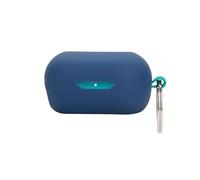FTRONGRT Funda Compatible con JLab JBuds Mini, Suave Durable, Anti-Rasguños Estuche Protector.Azul Marino
