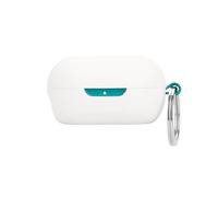 FTRONGRT Funda Compatible con JLab JBuds Mini, Suave Durable, Anti-Rasguños Estuche Protector.Blanco
