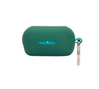 FTRONGRT Funda Compatible con JLab JBuds Mini, Suave Durable, Anti-Rasguños Estuche Protector.Verde Oscuro