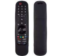 FTRONGRT Funda Compatible con LG AN-MR21GC / AN-MR21N / AN-MR21GA, Ultrafino y Ligero, Anti-Caída, Anti Choques, Silicona Suave Mando a Distancia Funda Protectora.Negro